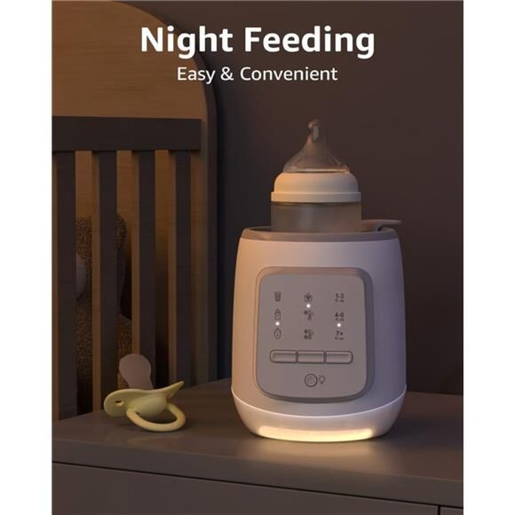 Bottle Warmer 9-in-1 Water Bath Nutri Baby Bottle Warmer Fast & Easy Milk Warmer - Picture 6 of 7